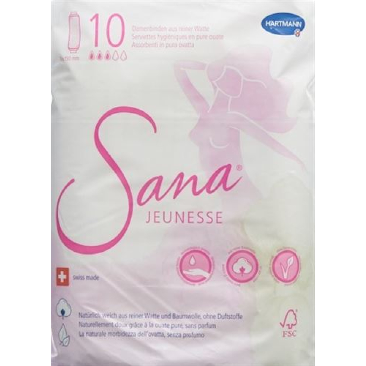 Sana Jeunesse Bandages Self-adhesive 10 ដុំ