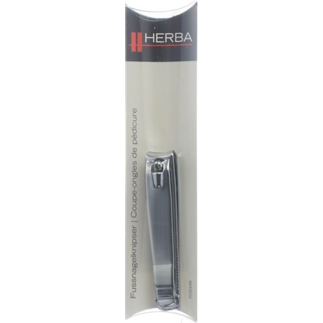 Coupe-ongles pied HERBA chrome 5433