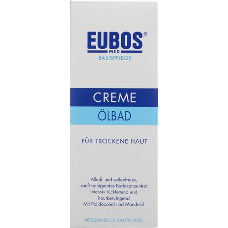 Eubos oljebadekremflaske 200 ml