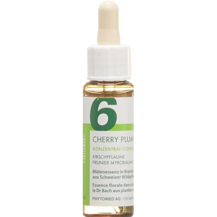 PHYTOMED Bachblommor No6 Cherry Plommon Flaska 10 ml