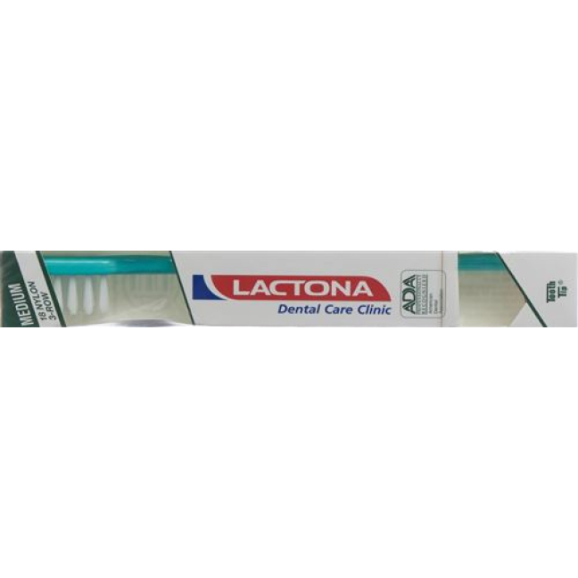 Зубна щітка Lactona середня 18М