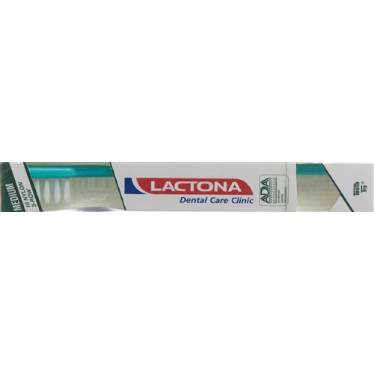 Lactona tandborste medium 18M