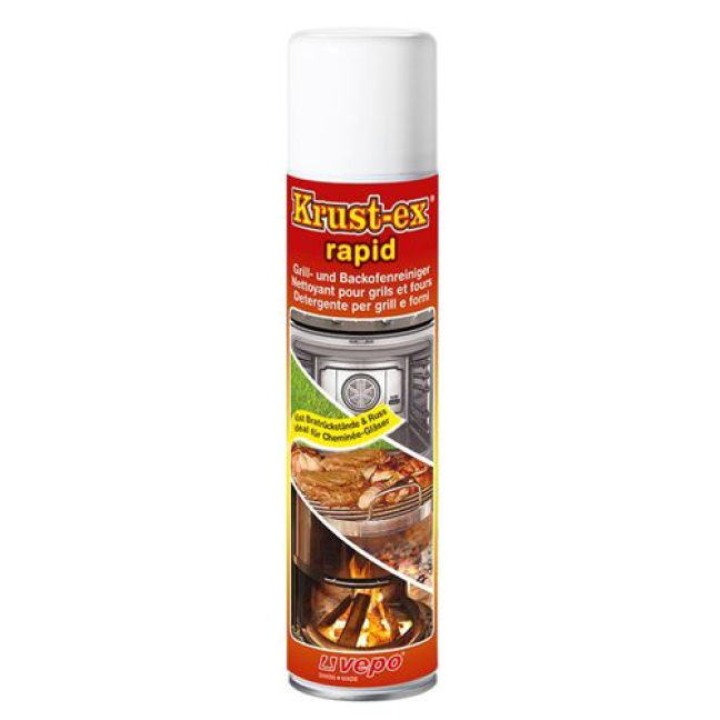 Crustal Ex Rapid spray de limpeza para grelhas 400 ml
