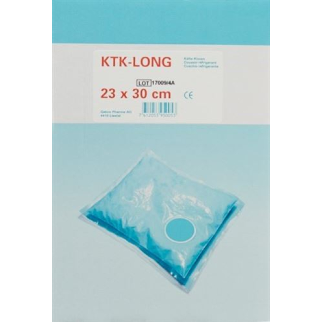 Almofada de terapia fria Ktk Long 23x30cm