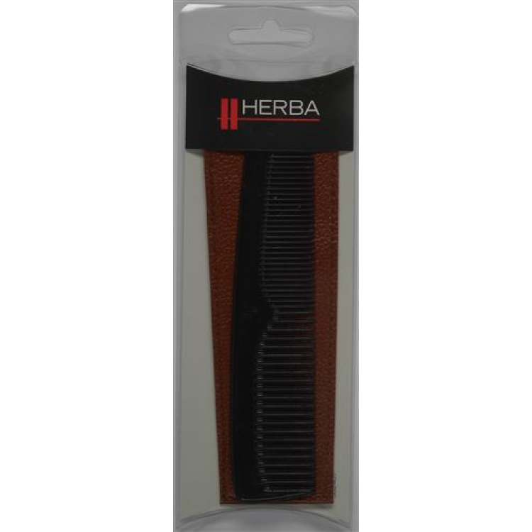 HERBA pocket comb with case 5170