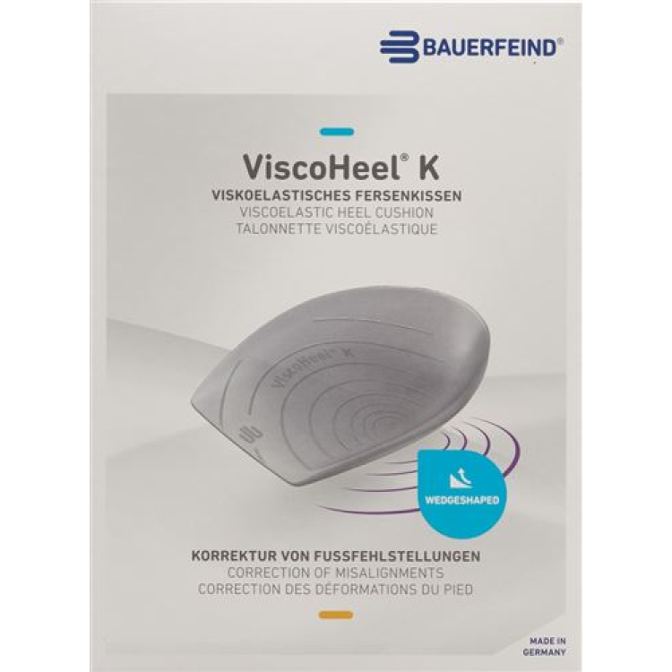 ViscoHeel K heel cushion Gr3 1 pasang