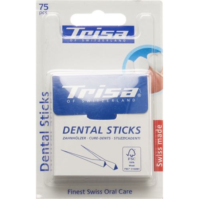 Trisa dental sticks wood