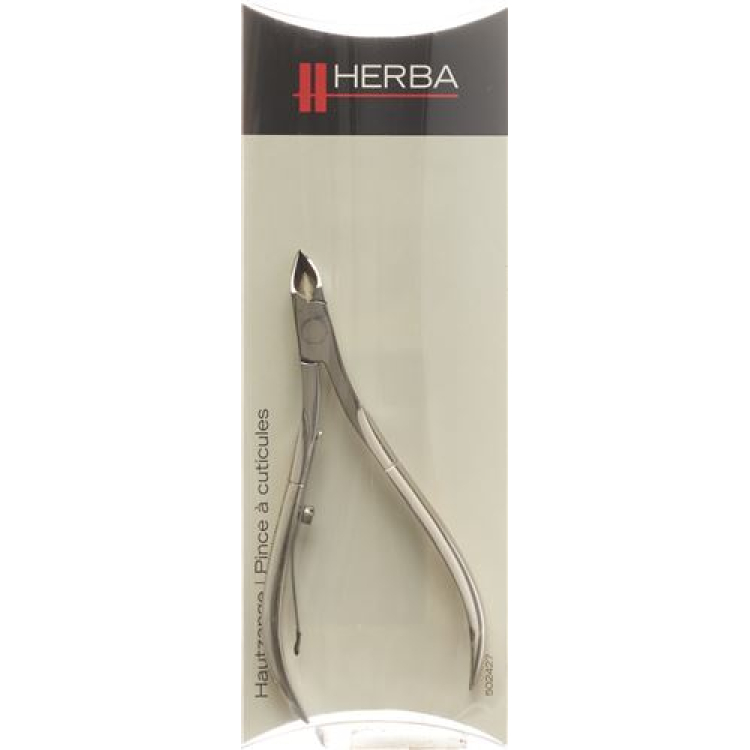 HERBA cuticle forceps 10 cm 