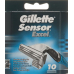 Lâminas de reposição Gillette Sensor Excel 10 peças