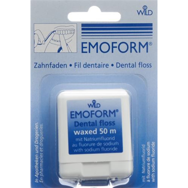 EMOFORM Dental Floss Waxed 50m