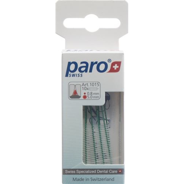 PARO ISOLA LONG 5mm fini zeleni cilindri 10 kom