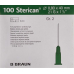 STERICAN nål 21G 0,80x40mm grønn Luer 100 stk.