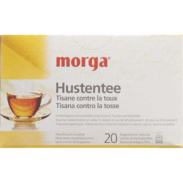 Morga Cough Tea No 5465 שקית 20 יח'