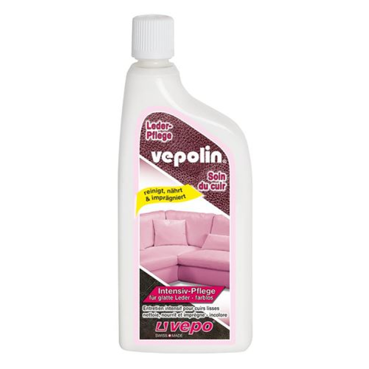 Vepolin leerverzorging kleurloos 300 ml