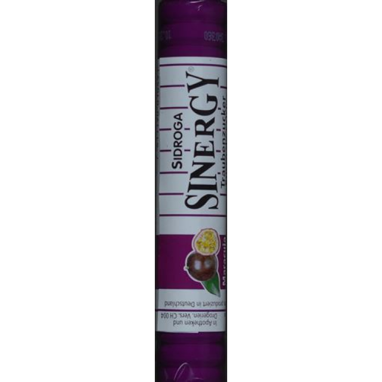 Sinergy გლუკოზა Passion Fruit Roll 40 გრ