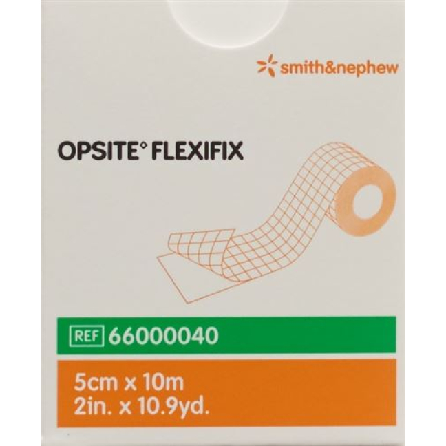 Flexifix-ის გამჭვირვალე ფირის რულონი 5 სმ x 10 მ