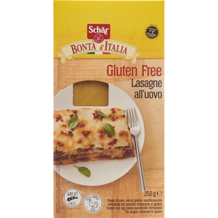 SCHÄR lasagne gluten-free 250 ក្រាម។