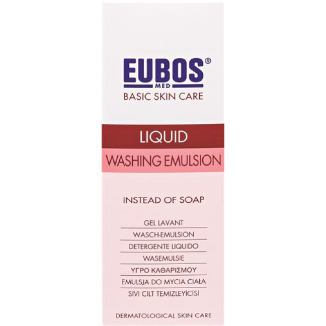 Eubos soap liq perfumed pink dispenser 400 ml