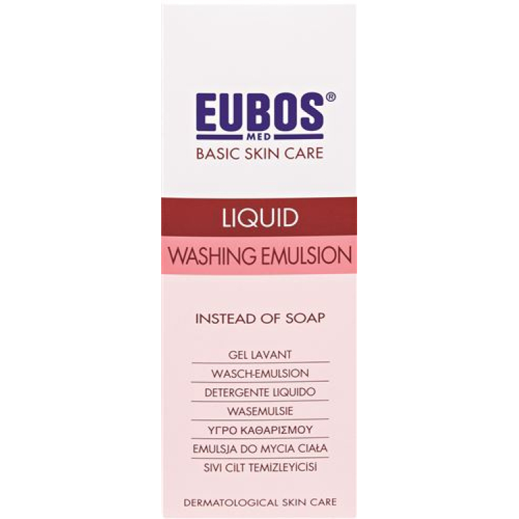 Eubos soap liq perfumed pink dispenser 400 ml