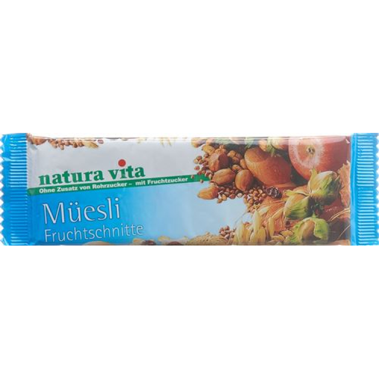 Фруктовый батончик Naturavita мюсли 50 г