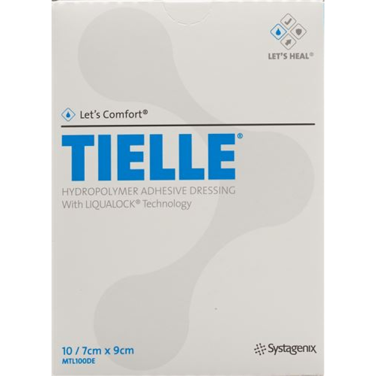 TIELLE CLASSIC Hydropolymer Verb 7x9cm 10 túi