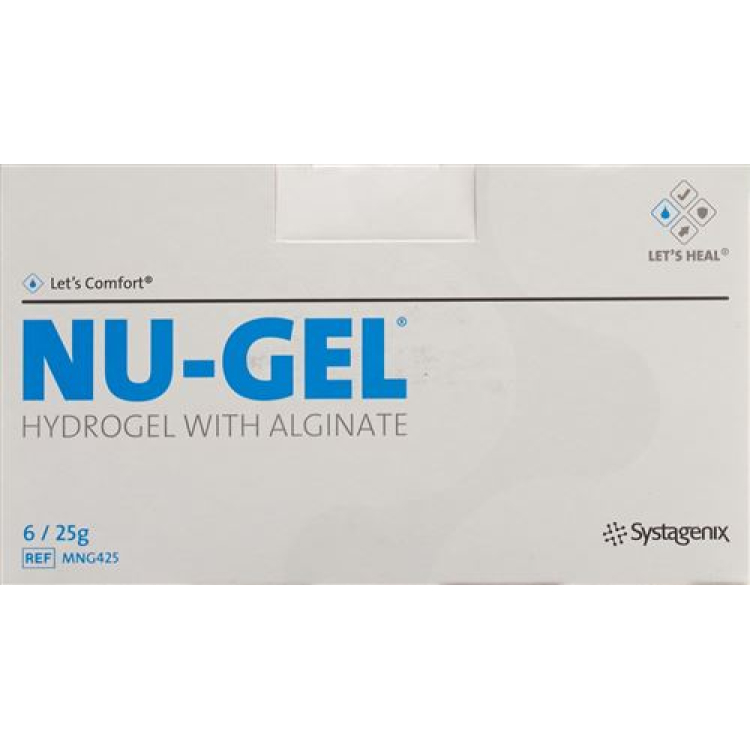 Nu Gel Hydrogel with Alginate 6 x 25g