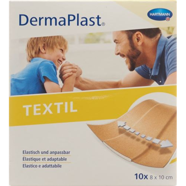 Buy DermaPlast TEXTILE Schnellverb 8x10cm 10 pcs