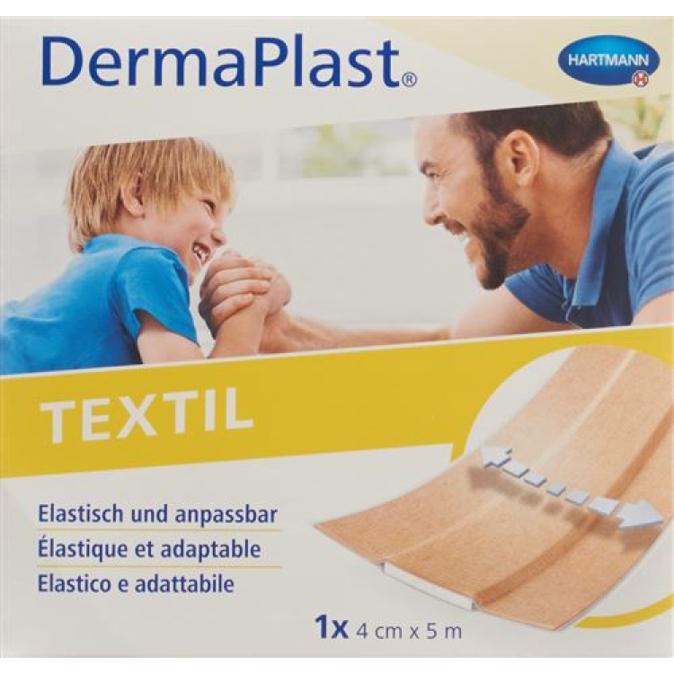 DermaPlast TEXTILE Schnellverb 4cmx5m рол