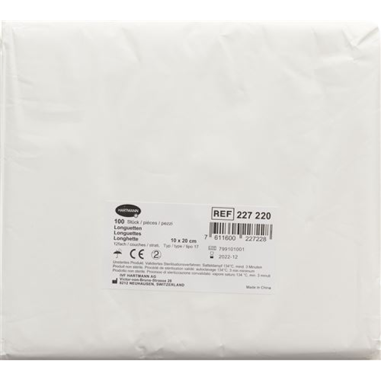 Que cấy IVF loại 17 10x20cm 12x 100 cái