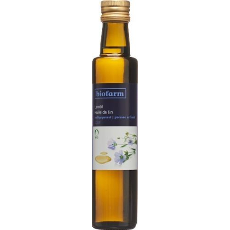 Бутилка Biofarm Lenseed Oil Bud 2,5 dl