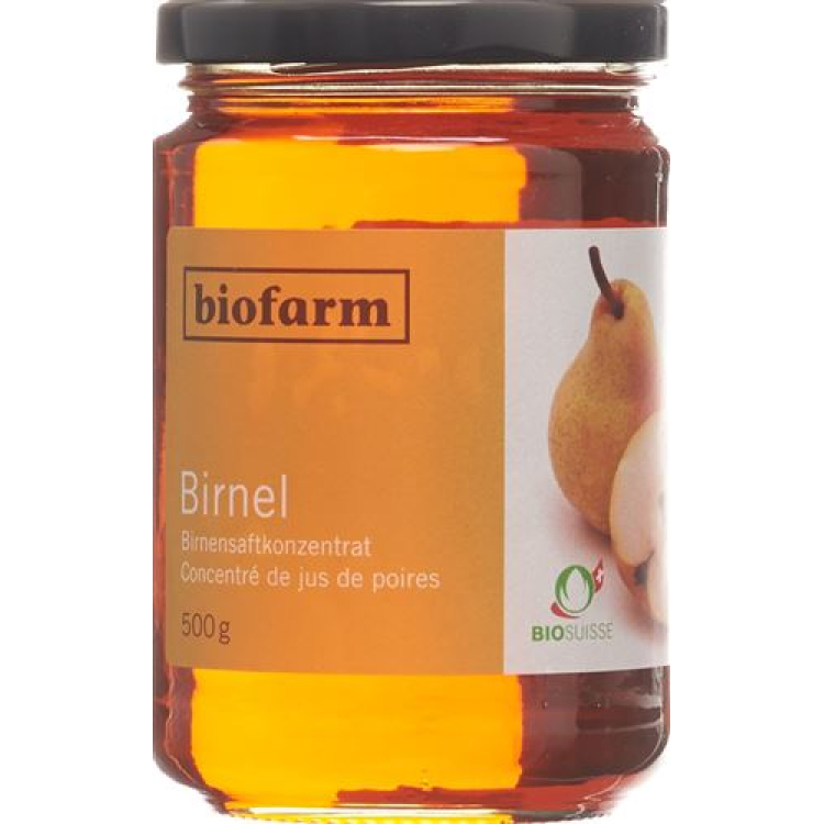 Biofarma Hruškový sirup Bud Glass 500 g