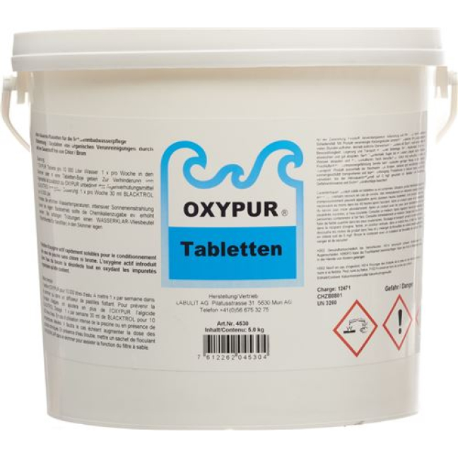 Oxypur active oxygen 100g 50 pieces