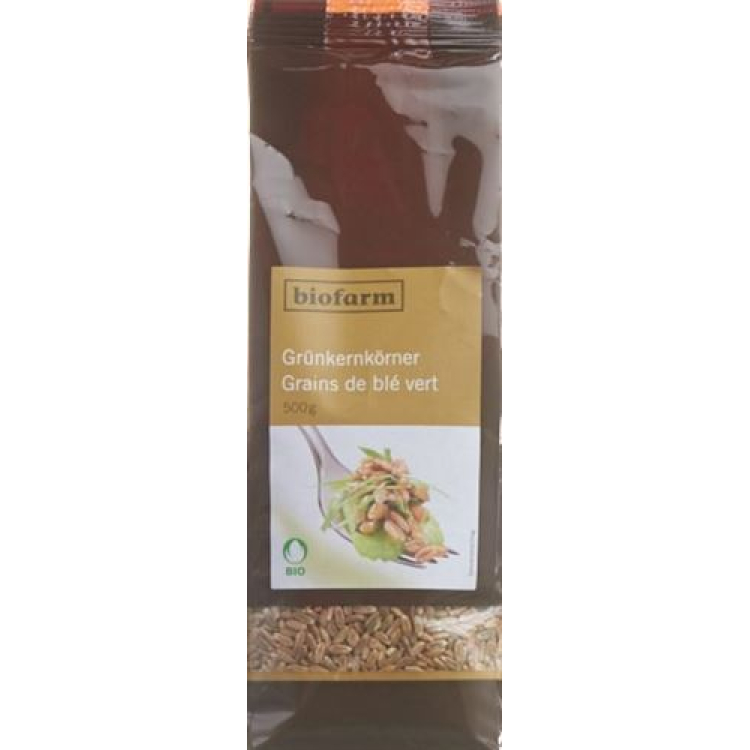 Biofarm grøn spelt knoppose 500 g