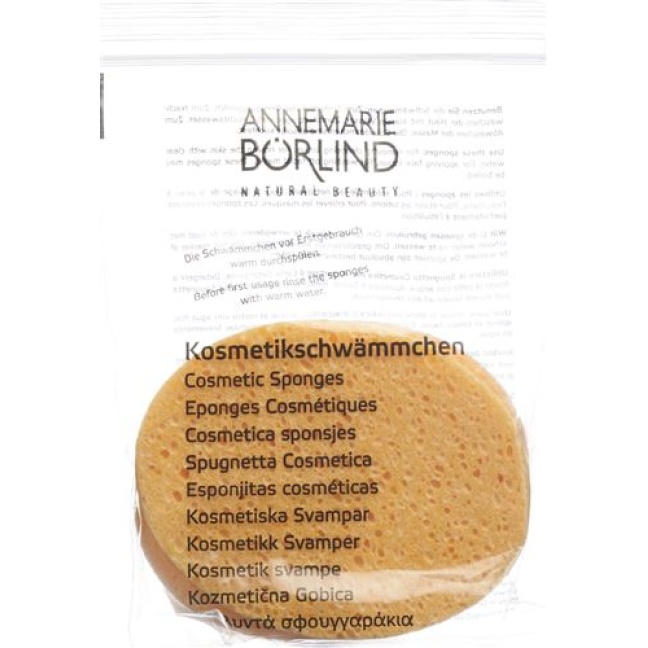 Börlind cosmetic sponges 2 pcs