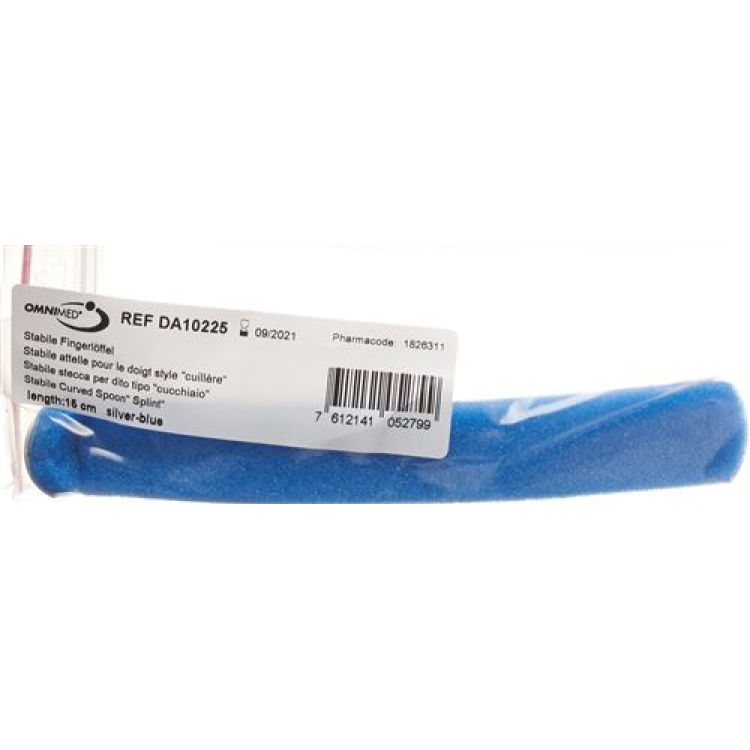 OMNIMED DALCO Fingerlöffel 15cm silber blau