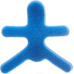 Νάρθηκας δακτύλου OMNIMED DALCO FROG L silberblau