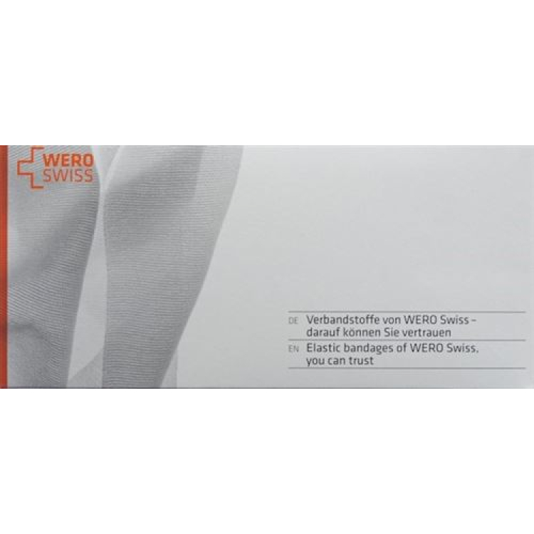 WERO SWISS Lux elastne fikseeriv side 4mx12cm valge 20 tk