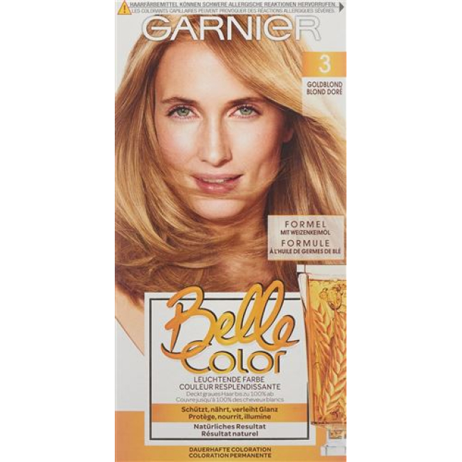 Belle Colour Simply Color Gel No 7.3 ពណ៌ទឹកមាសទឹកឃ្មុំ