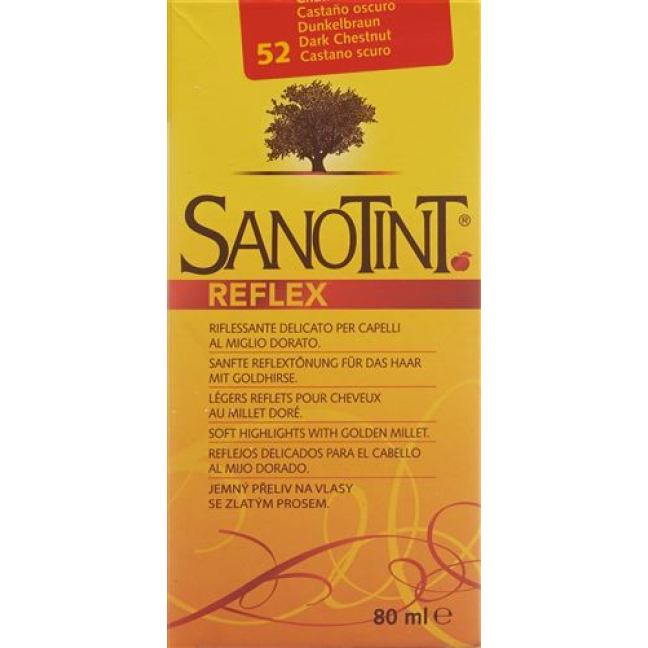 Sanotint Reflex Haartönung 52 - Dark Brown