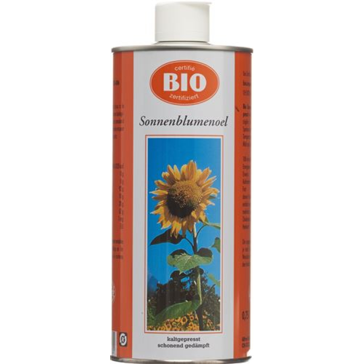 BRACK zonnebloemolie koudgeperst biologisch 7,5 dl