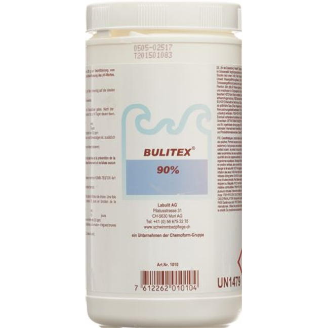 Bulitex chlorine δισκία 200g 5 τεμ