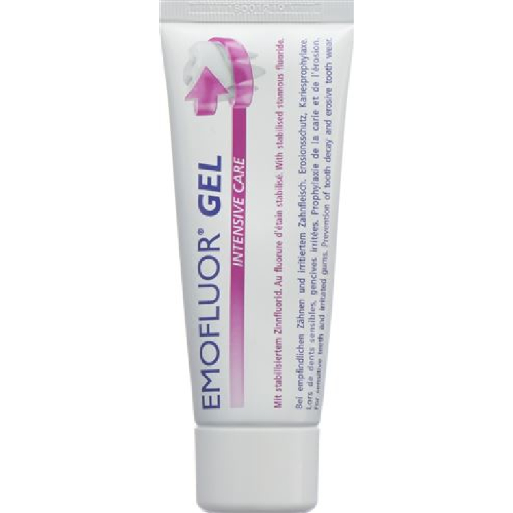 Emofluor gel tube 75 ml