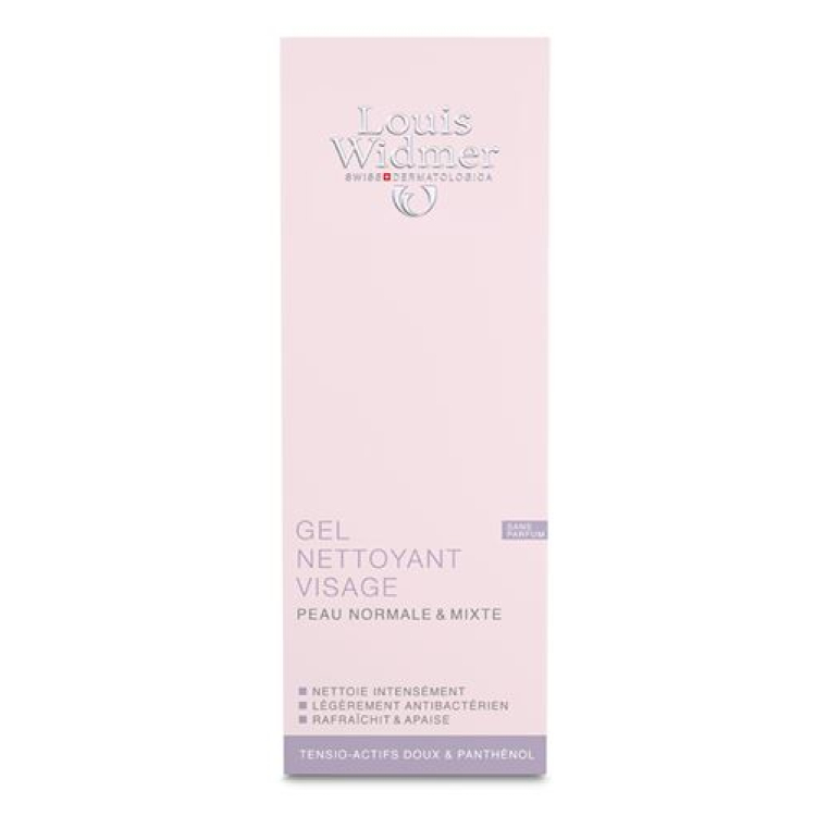 Louis Widmer Soin Gel Nettoyant Visage Non Parfumé 125 毫升