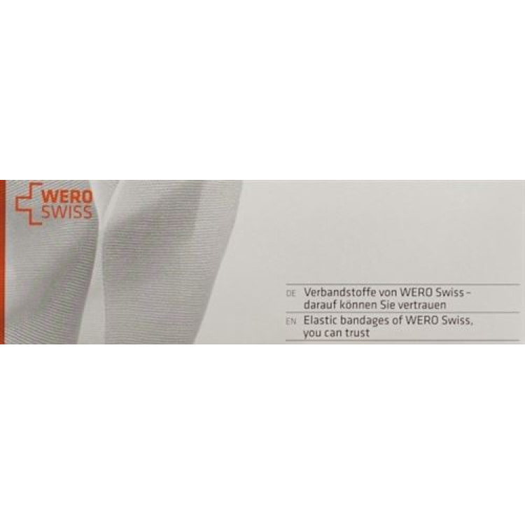 WERO SWISS Elastikolor elastik bandaj 5mx8sm ko'k 10 dona