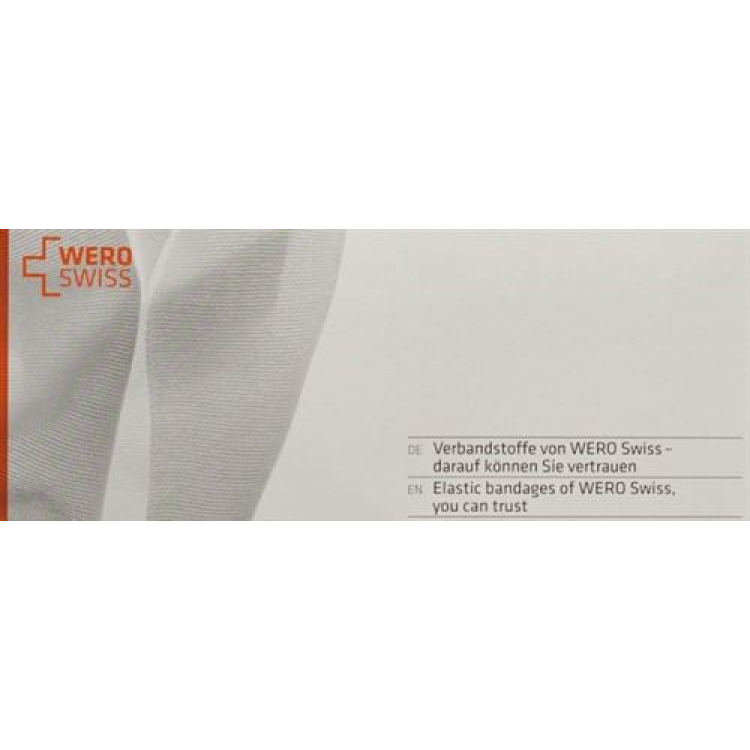 WERO SWISS Elasticolor obväz elastický 5mx10cm modrý 10 ks