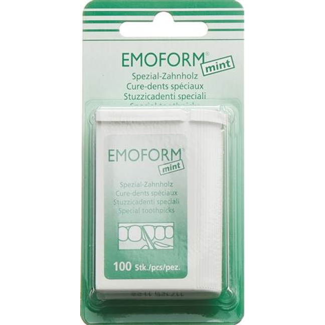 EMOFORM Toothpicks Mint 100 pcs