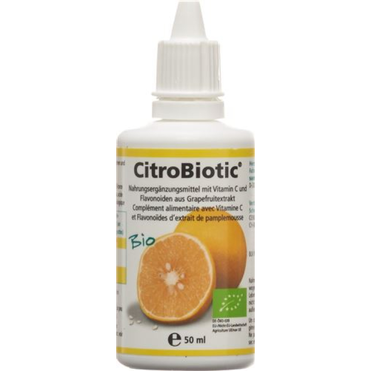 Citrobiotic Grapefruitkern Extrakt Bio 50 ml