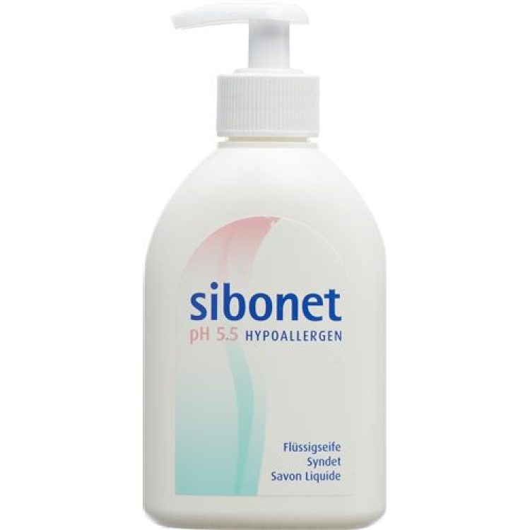 SIBONET திரவ சோப்பு pH 5.5 Hypoaller Disp 250 மில்லி