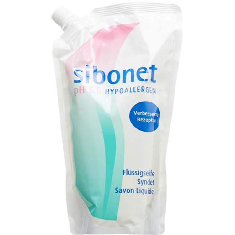 សាប៊ូរាវ 500 Sibonet បំពេញ pH 5.5 hypoallergenic ml