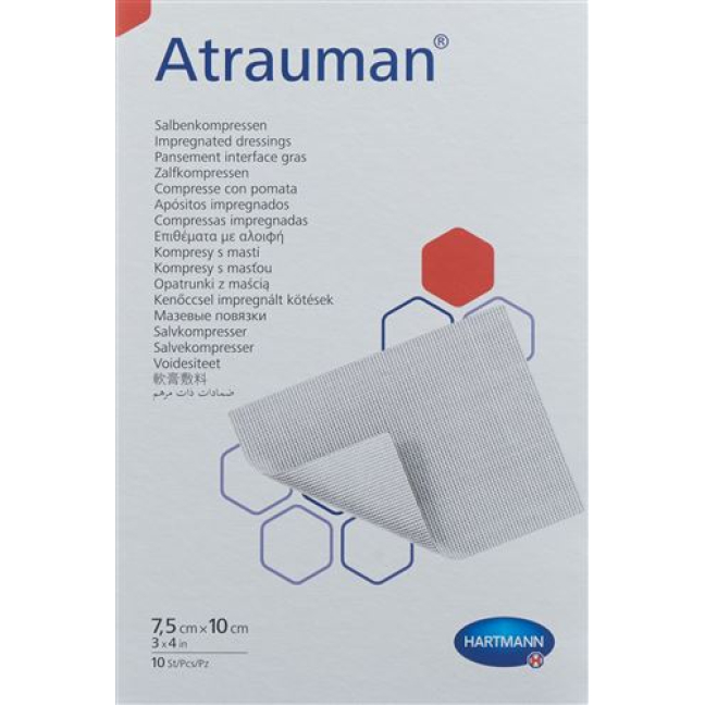 Atrauman Ointment 7.5x10cm Sterile 10 pcs